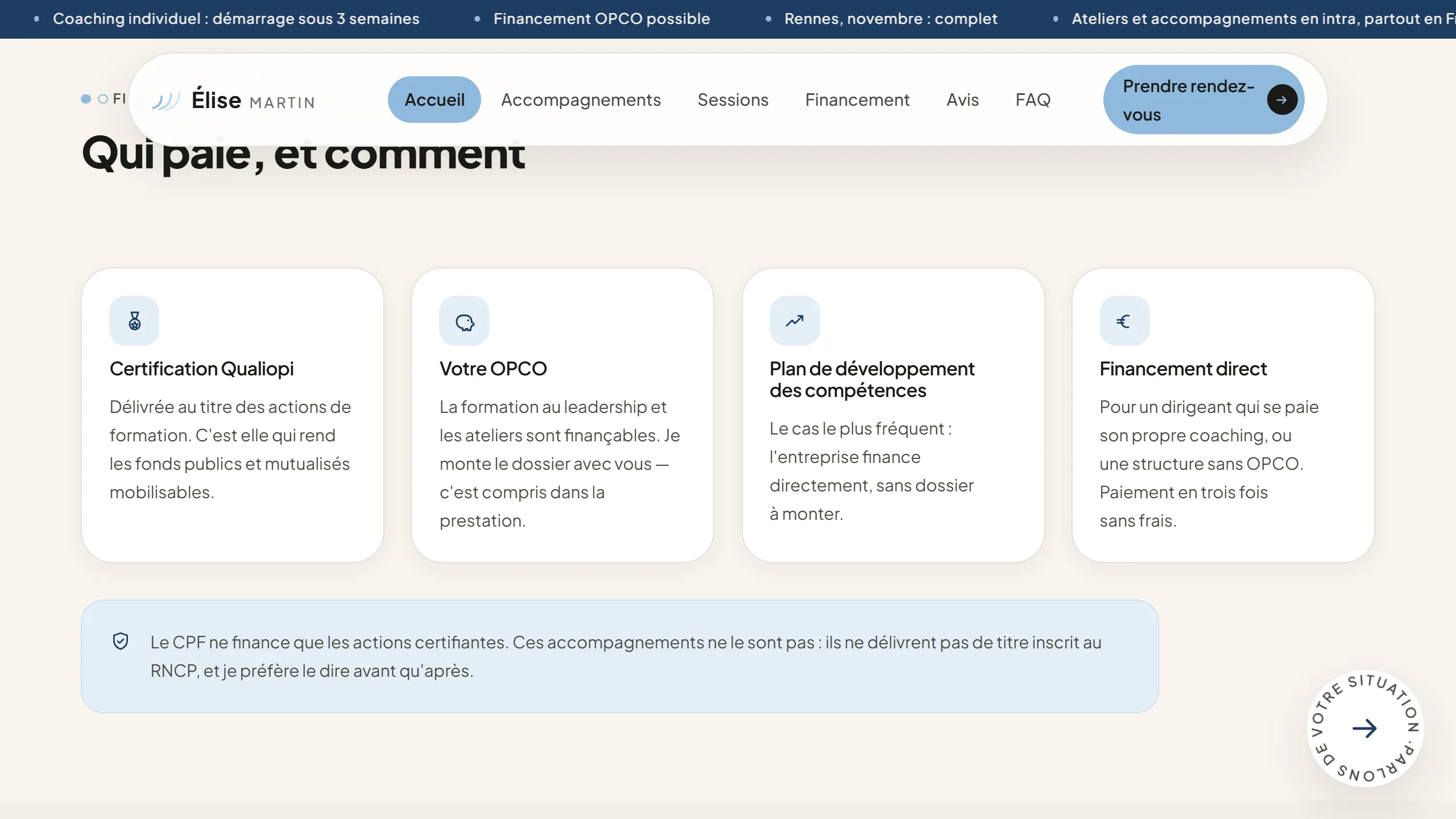 Qui paie, et comment