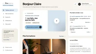Reprendre là où il s'est arrêté