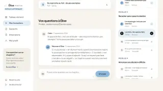 Une question à la formatrice