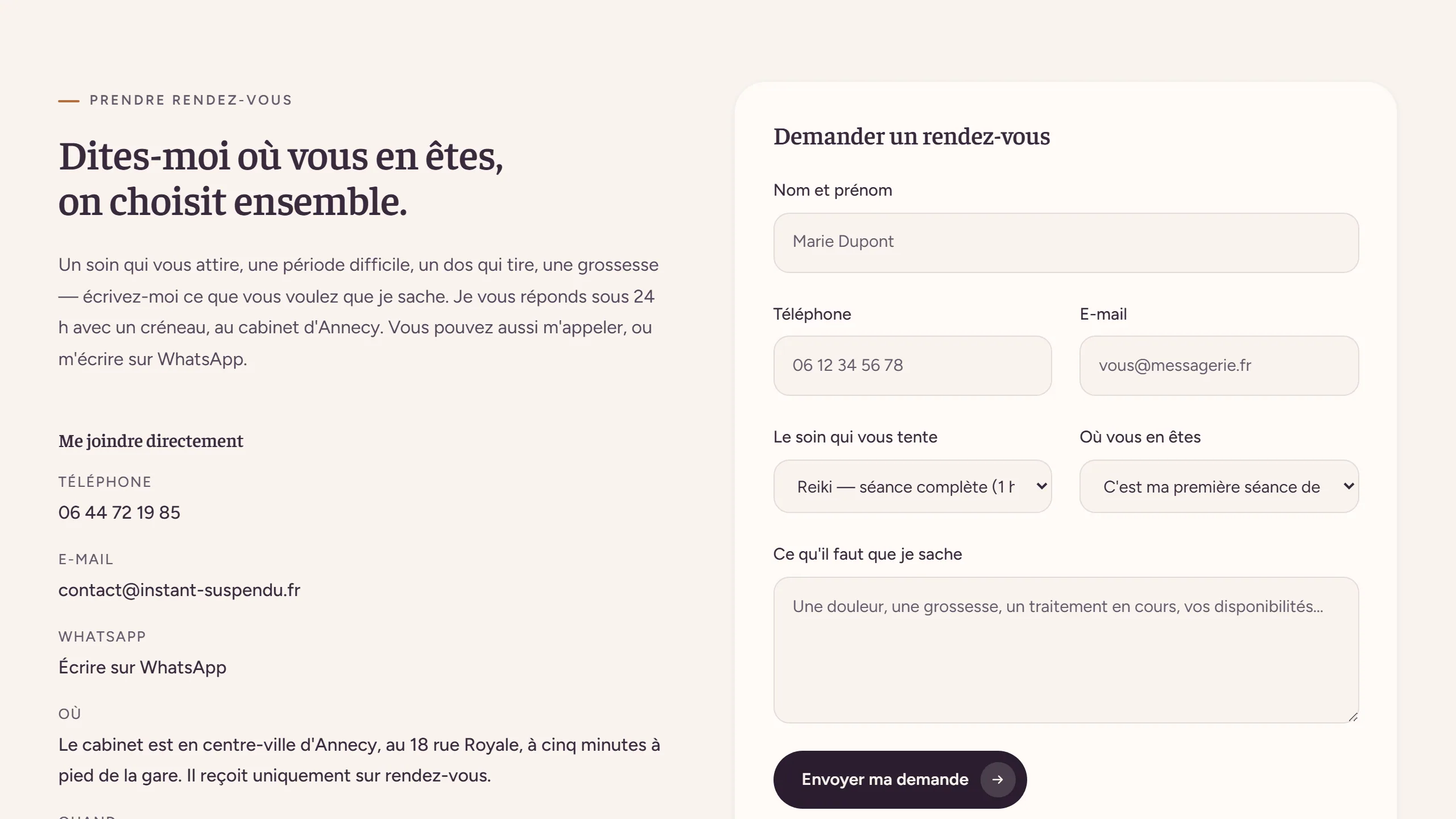 Dites où vous en êtes