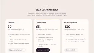Trois portes d'entrée